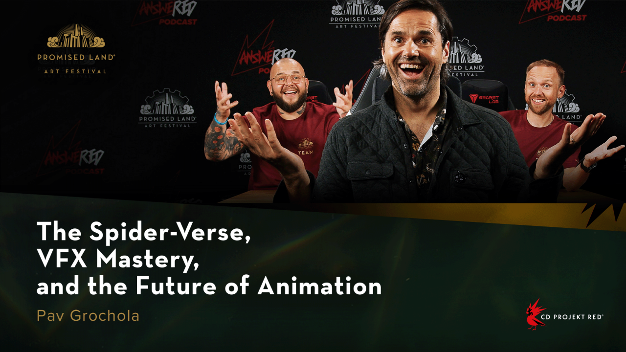 AnsweRED Podcast Episode 22 — The Spider-Verse, VFX Mastery, and the Future of Animation